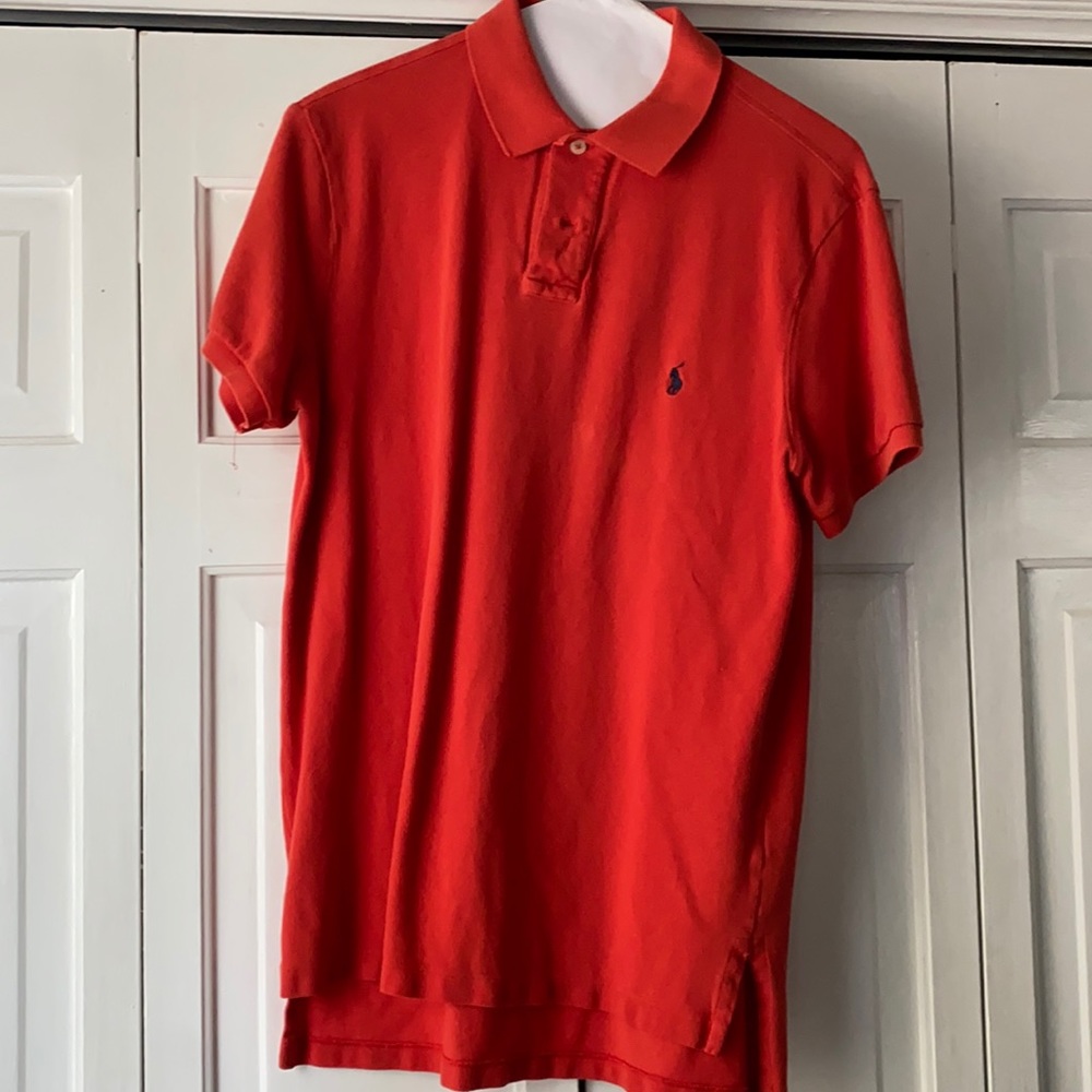 Red Polo Ralph Lauren Polo Shirt- Size Medium